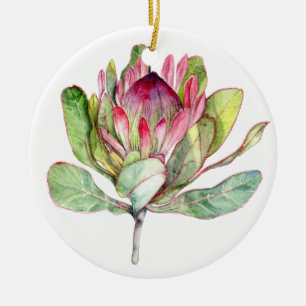 Adorno De Cerámica Flor del Protea