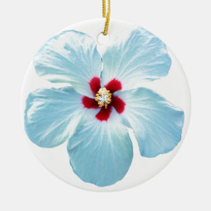 Adorno De Cerámica Flor hawaiana hibiscus