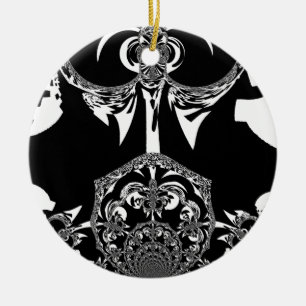 Adorno De Cerámica Flor tribal