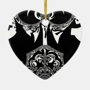 Adorno De Cerámica Flor tribal