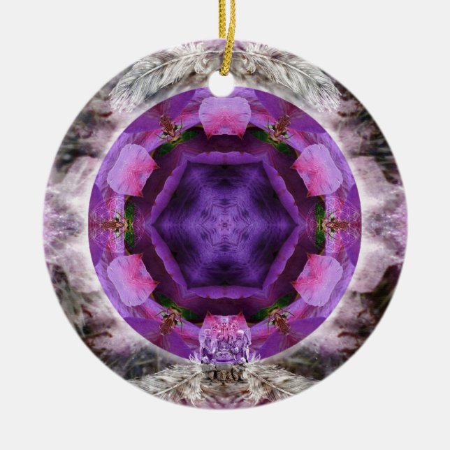 Adorno De Cerámica Floración (Frente)