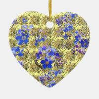 Floral Heart Olvídenme No y Primula