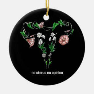 Adorno De Cerámica Floral sin útero sin opinión sobre los derechos de