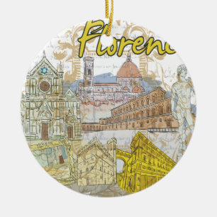 Adorno De Cerámica Florencia