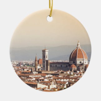 Adorno De Cerámica Florencia Duomo