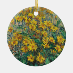 Adorno De Cerámica Flores de Aguaturma por Claude Monet