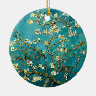 Adorno De Cerámica Flores de almendro de Van Gogh Clasicismo Impresio