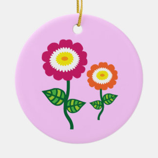 Adorno De Cerámica Flores de arte divertidas