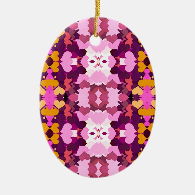 ADORNO DE CERÁMICA FLORES NATURALES DE JARDÍN (Frente)