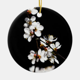 Adorno De Cerámica Flores sakura