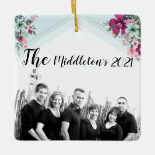 Adorno De Cerámica Flores tropicales ornamentas personalizadas en mie