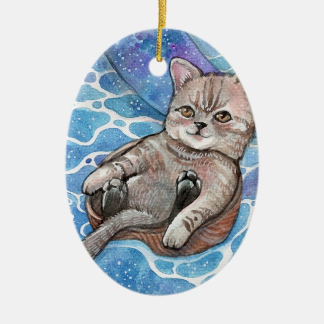 Adorno De Cerámica Flotación libre (Frente)