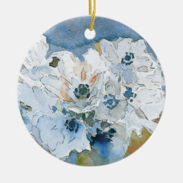 Adorno De Cerámica Flowers by Vrubel