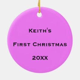 Adorno De Cerámica Flujo de Burbuja Cósmica Personalizado