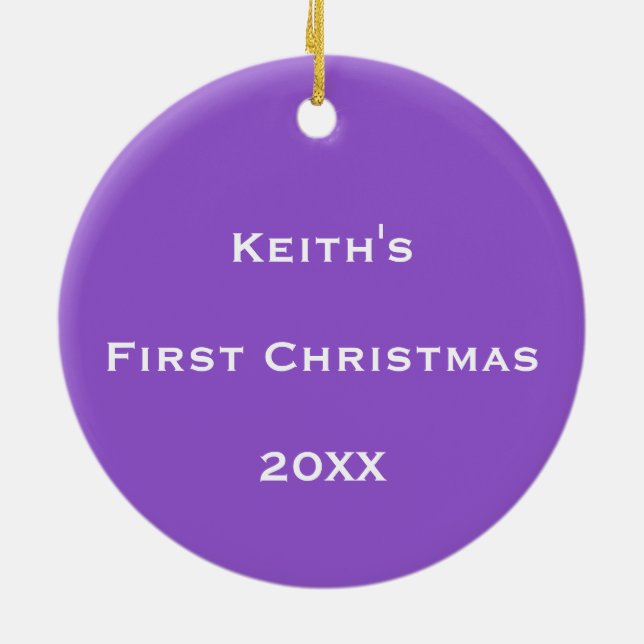 Adorno De Cerámica Flujo de Burbuja Cósmica Personalizado (Atrás)