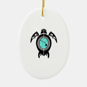 ADORNO DE CERÁMICA FLUJO DE LA ISLA HAWAIANA