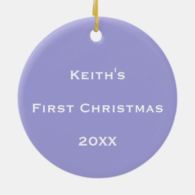 Adorno De Cerámica Flujo personalizado de burbujas cósmicas (Atrás)