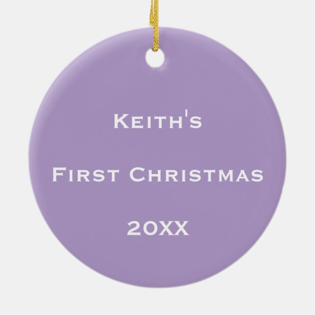 Adorno De Cerámica Flujo personalizado de burbujas cósmicas (Atrás)