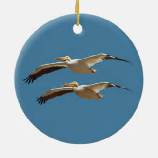 Adorno De Cerámica Flying Pelican 2