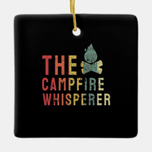 Adorno De Cerámica Fogata - Whisperer de Fogata