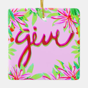 Adorno De Cerámica Foliage de navidades - Dar