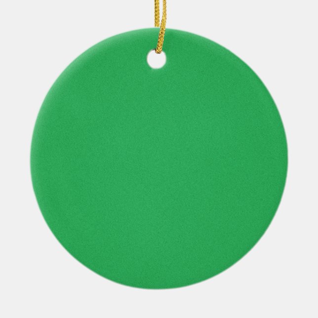 Adorno De Cerámica Fondo Granulado Verde de Moda (Frente)
