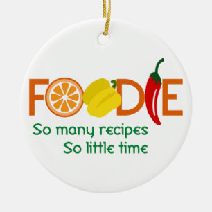 Adorno De Cerámica Foodie
