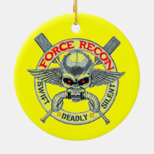 ADORNO DE CERÁMICA FORCE RECON