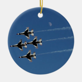 Adorno De Cerámica Formación de diamante de los F-16 Thunderbirds
