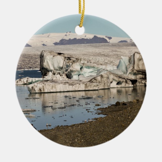 Adorno De Cerámica Formaciones de Iceberg (Frente)