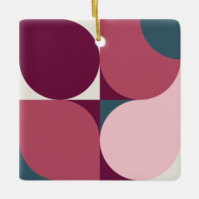 Adorno De Cerámica Formas (Anverso)