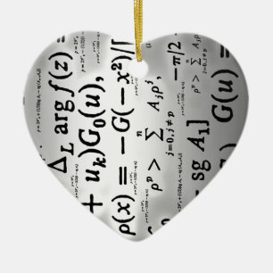 Adorno De Cerámica Formulas de ciencia