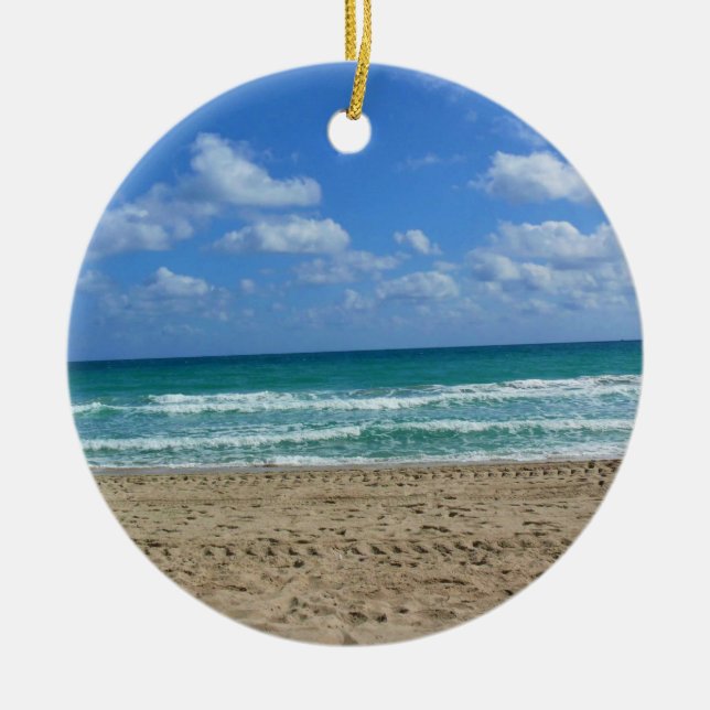 Adorno De Cerámica Fort Lauderdale, Florida (Frente)