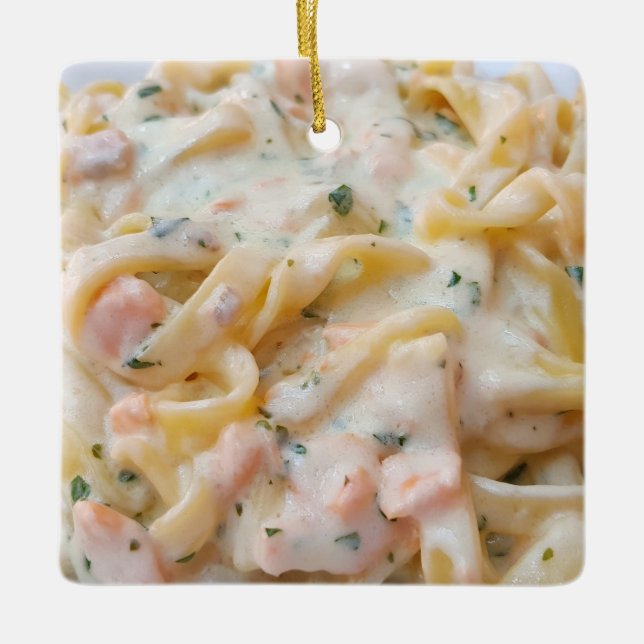 Adorno De Cerámica Foto de alimentos para Personalizado Pasta (Anverso)