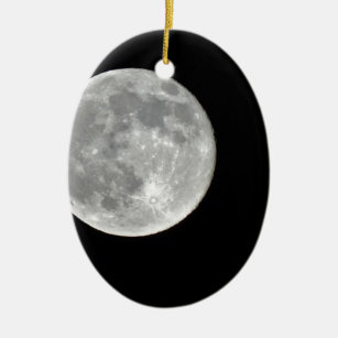 Adorno De Cerámica Foto de alta resolución de la luna llena