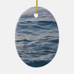 Adorno De Cerámica Foto de cerca de ondas de agua de mar