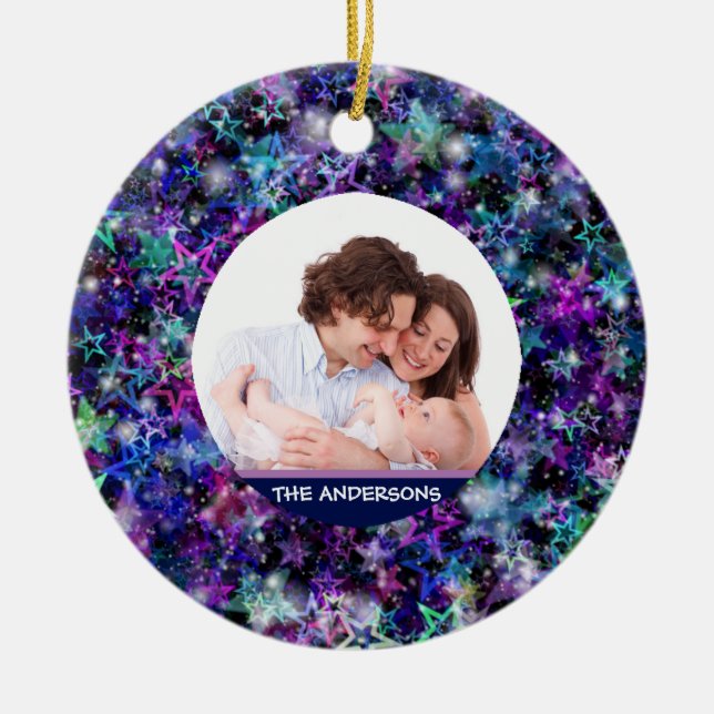 Adorno De Cerámica Foto de familia de encargo (Frente)