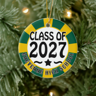 Adorno De Cerámica Foto de graduación de la clase de 2027