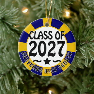 Adorno De Cerámica Foto de graduación de la clase de 2027