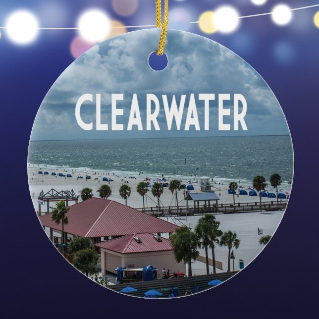 Adorno De Cerámica Foto de la playa de Clearwater Florida (Subido por el creador)
