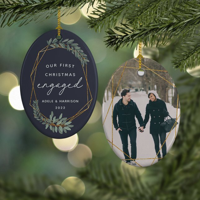 Adorno De Cerámica Foto de Laurel Leaf Navidades en primer contacto (Subido por el creador)