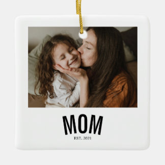 Adorno De Cerámica Foto de Minimal Mom establecida