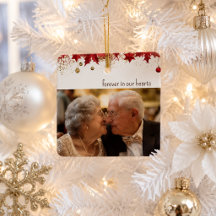 Foto de Navidad conmemorativa Recuerdo de amor