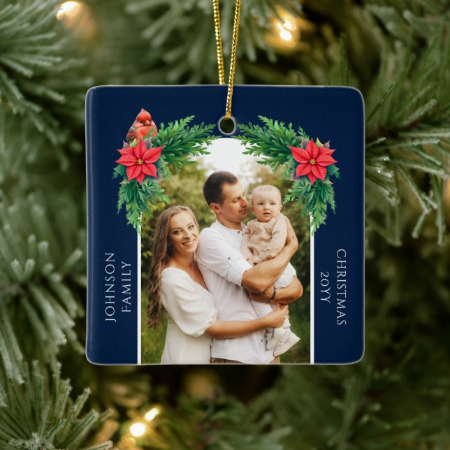 Adorno De Cerámica Foto de Navidades elegantes (Árbol)