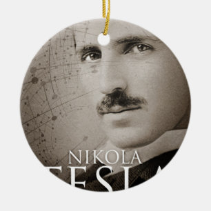 Adorno De Cerámica Foto de Nikola Tesla