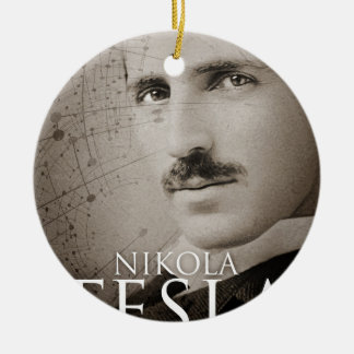 Adorno De Cerámica Foto de Nikola Tesla