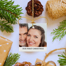 Foto de nuestra primera pareja de Navidad