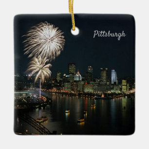 Adorno De Cerámica *Foto de Pittsburgh Great Day/Night Photo