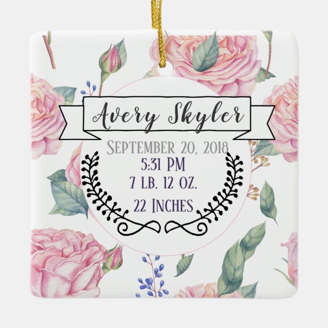 Adorno De Cerámica Foto del navidad del expediente del nacimiento del (Anverso)