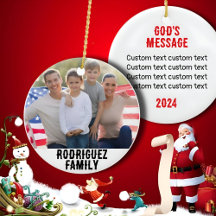 Foto familiar personalizada con mensaje personaliz